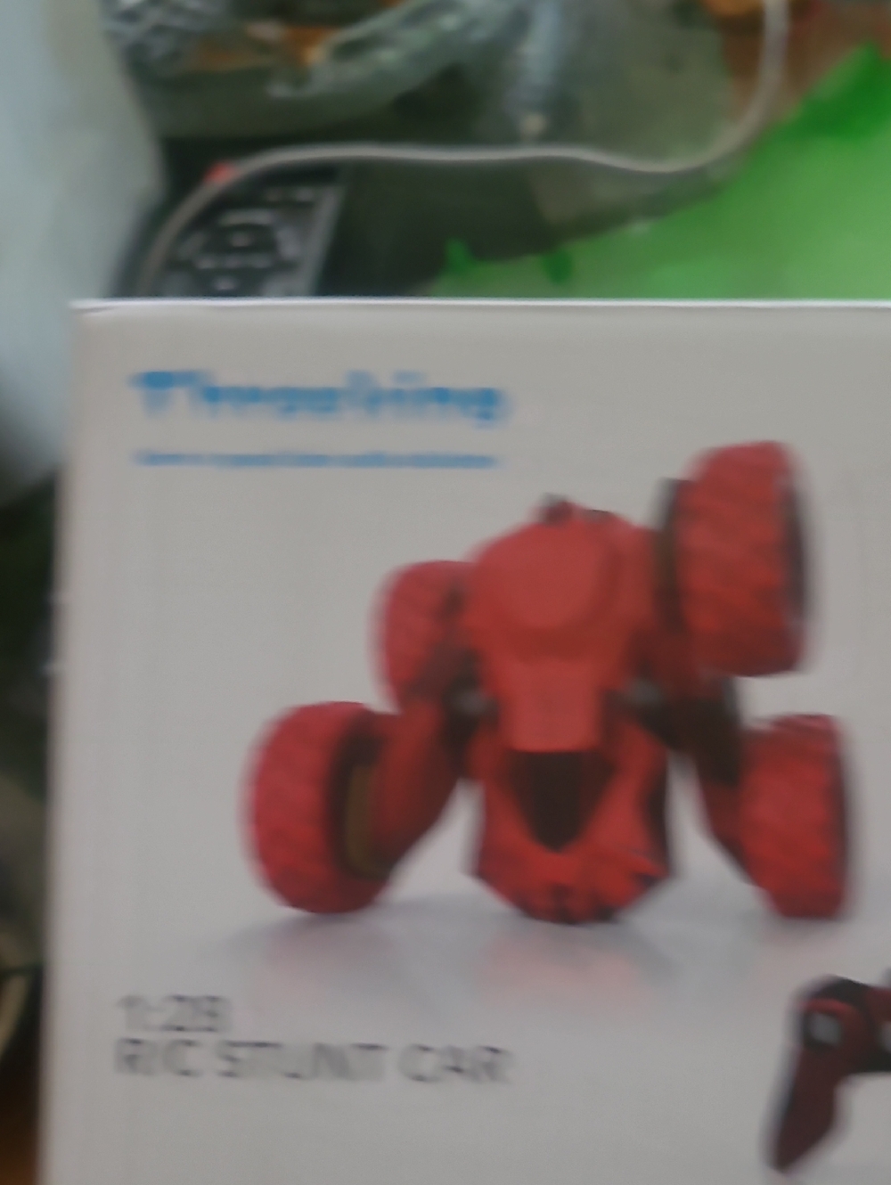 Red RC Stunt Car for Kids - Thrilling Remote Control Action